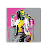 Dreamscape Symphony Minimalist Abstract Wrapped Canvas